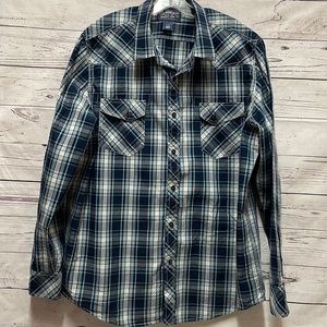 Men’s Plaid Shirt- American Rag XXL